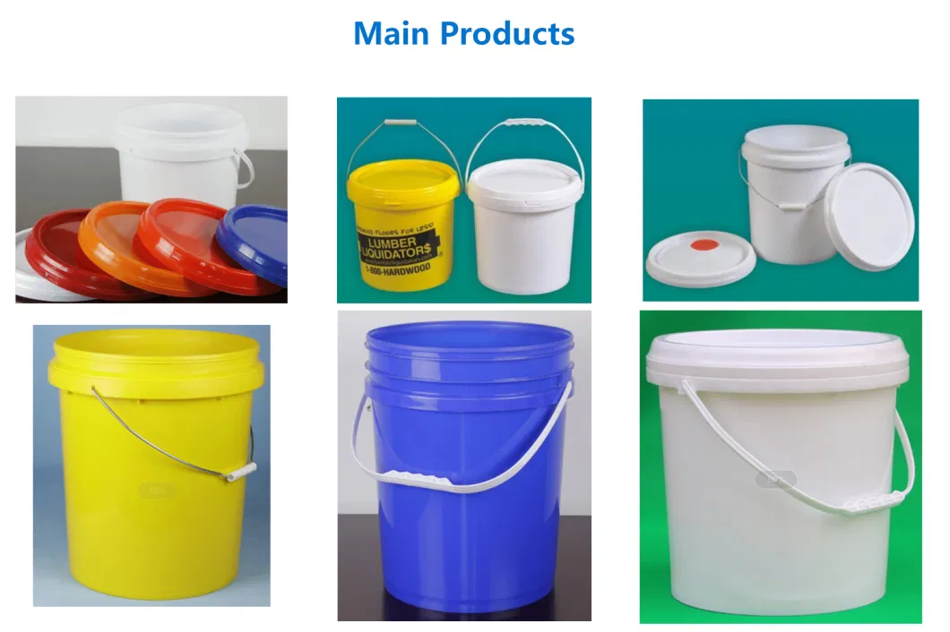 10L HDPE Plastic Bucket/Packaging Bucket for Chemical Packing