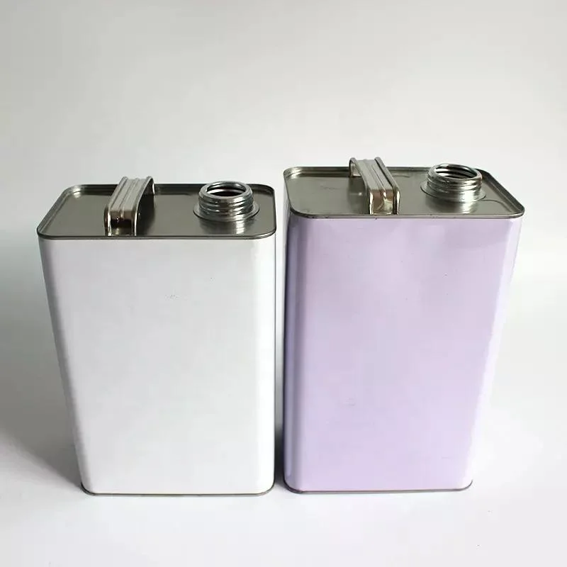 Hot Sale Square 1 Gallon Motor Oil Tin Cans for Car China Manufacturer