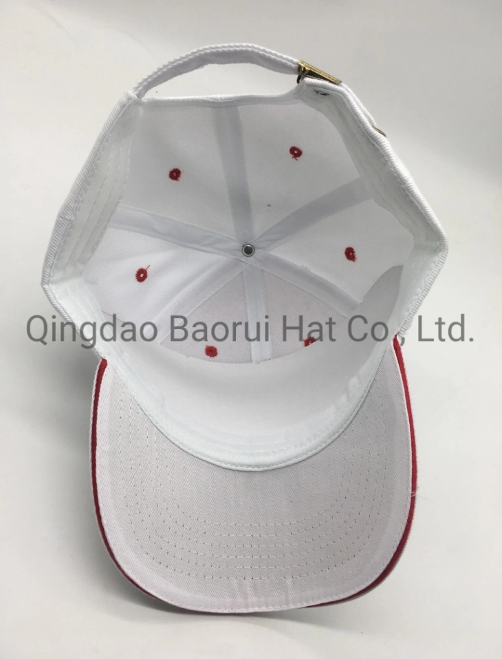 Blank Acrylic Baseball Hats Sandwich Caps with Metal