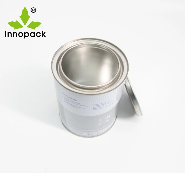 250ml 500ml 1lt 4lt Metal Paint Pail Container Oil Tin with Triple Lever Opening