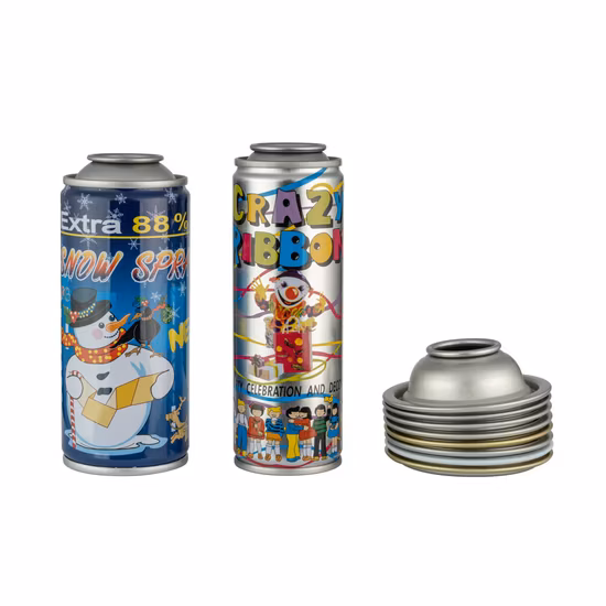 Aerosol Can Compnents Cone & Dome/Top & Bottom/Top Cover and Bottom