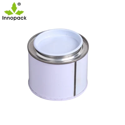 0.185L Round Tin Can Empty Paint Metal Round Tin Can