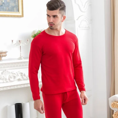 Men′s Thermal Underwear Set, Soft Fleece Lined Long Johns, Winter Warm Base Layer Top & Bottom