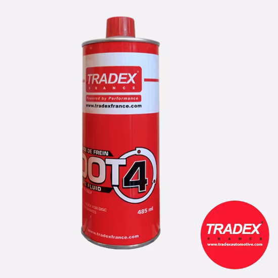 China Factory Price 250ml 500ml Motor Oil Metal Container Round Tin Can for Brake Fluid